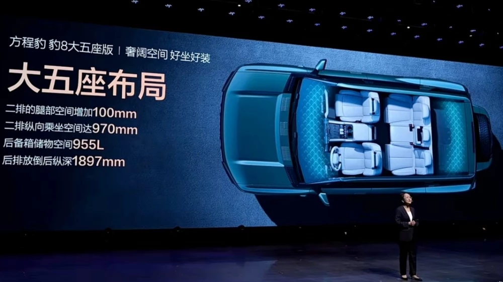 FCB Leopard 8 с 5-местным салоном конфигурация салона