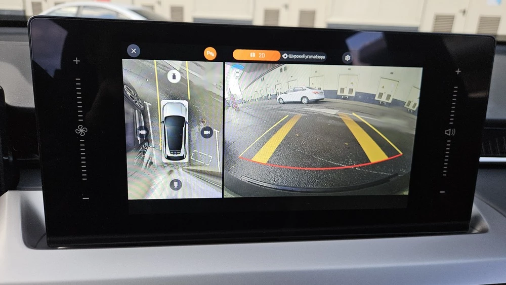 gac gs4 awd салон интерьер мультимедиа медиасистема камера заднего вида круговой обзор