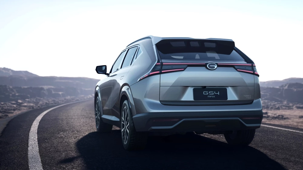 GAC GS4 Max сбоку сзади в казахстане