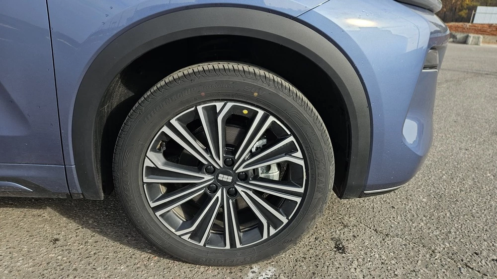 Geely EX5 EM-i тест колесные диски