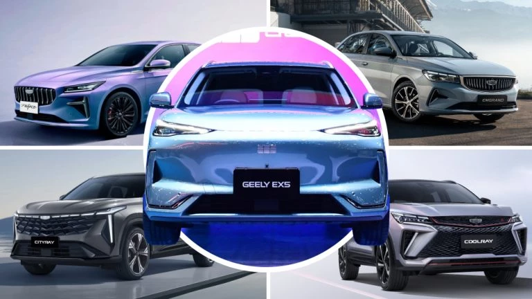 Автомобили Geely будут собирать два завода в Казахстане ex5 cityray preface emgrand coolray