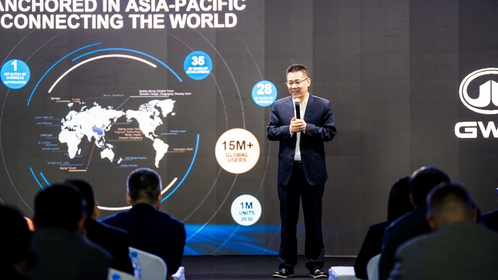 Паркер Ши, президент GWM International, на саммите GWM в Азиатско-Тихоокеанском регионе - 2025