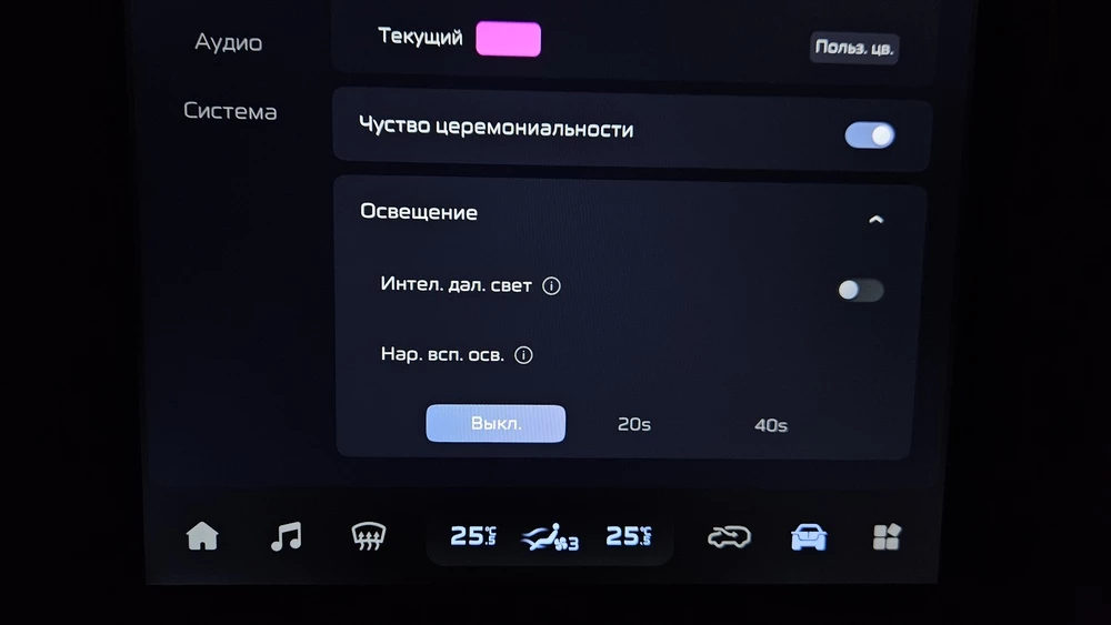 Hongqi HS7 тест салон интерьер медиасистема мультимедиа