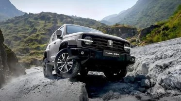 обновленный tank 300 в России сбоку спереди