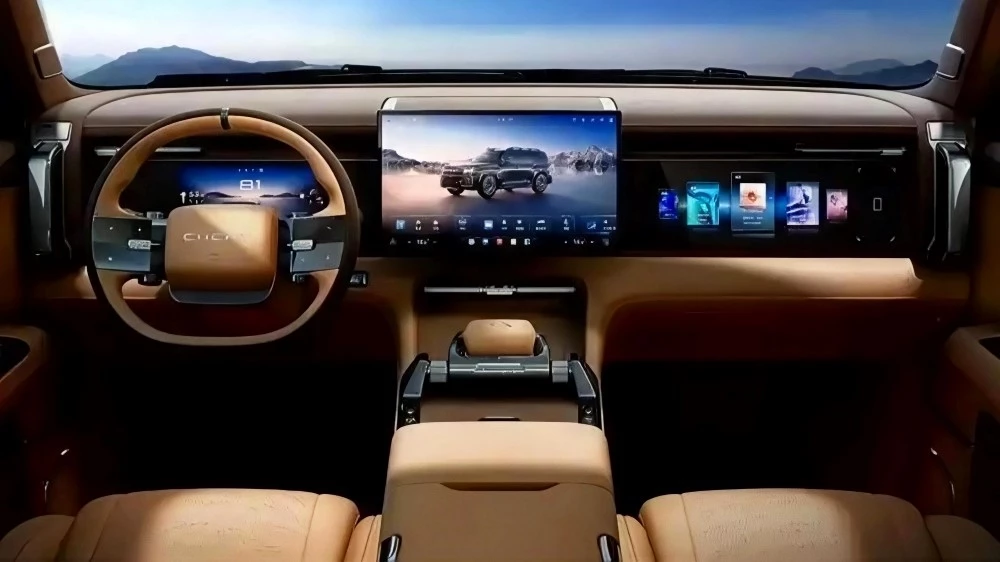 кроссовер chery tiggo 9L интерьер