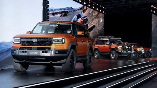 Внедорожники Jetour Zhongheng G700 презентация цены сбоку