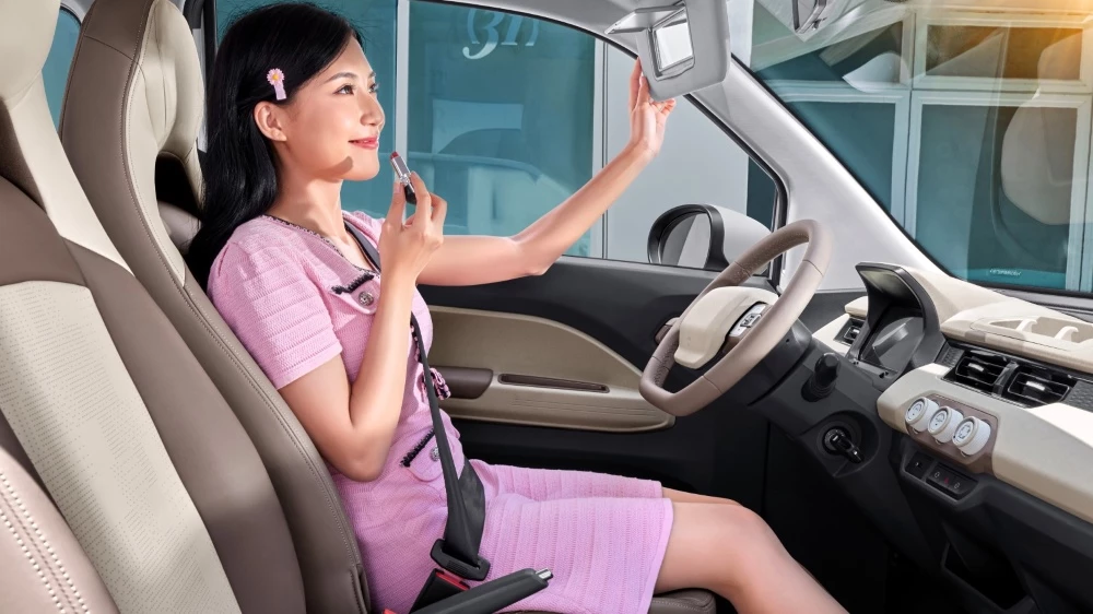 электрический ситикар Chery qq ice cream интерьер