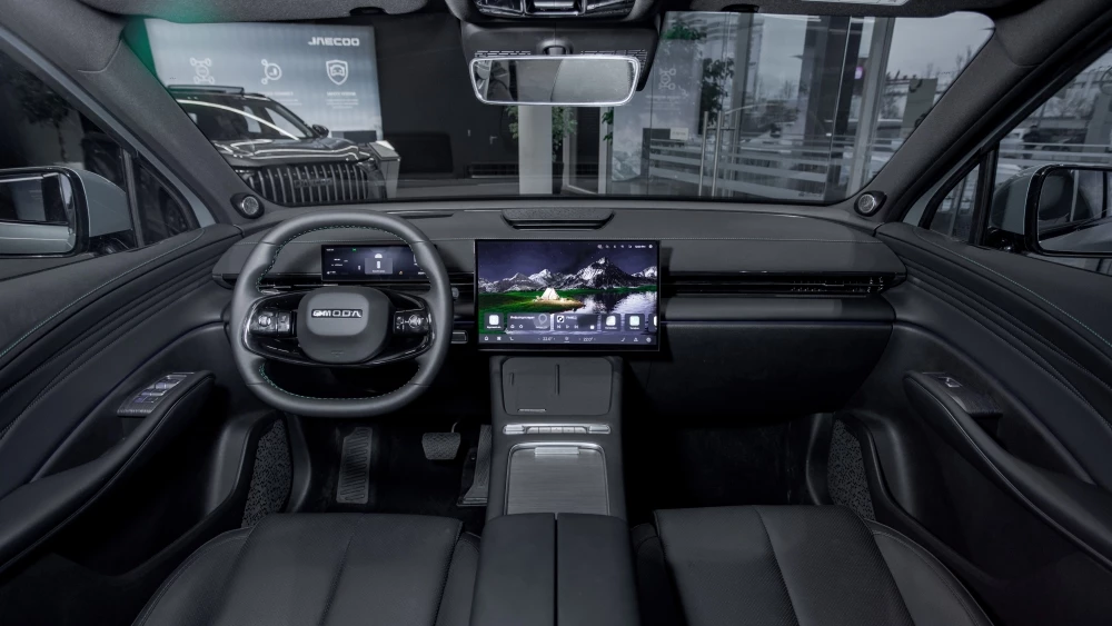 Omoda C7 Авилон у дилера в автосалоне салон интерьер