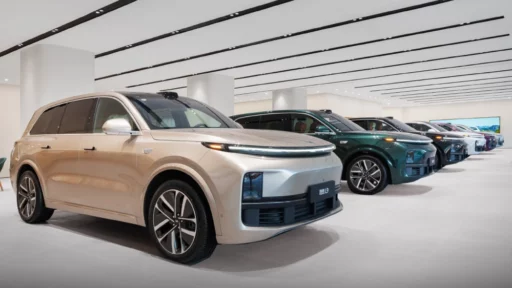продажи li auto дилерский центр автосалон в китае