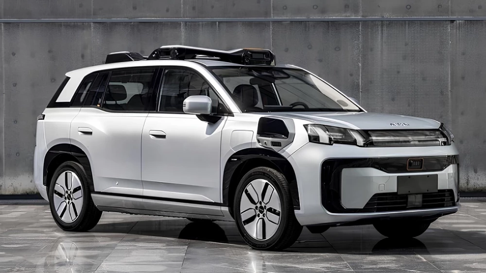 роботакси gac aion v didi сбоку спереди