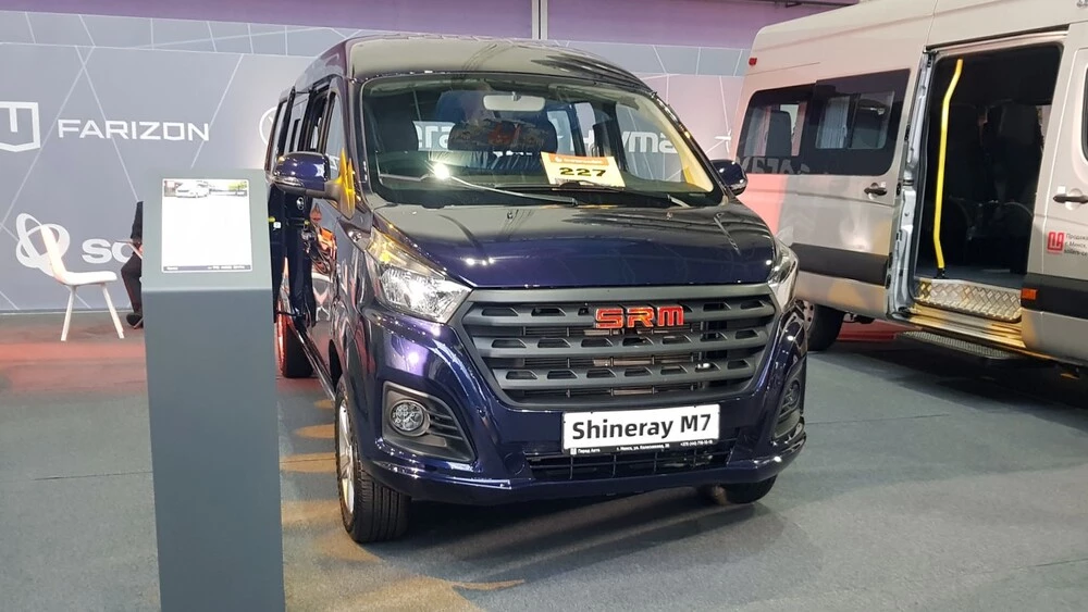 Минивэн Shineray M7 моторшоу 2025 в беларуси