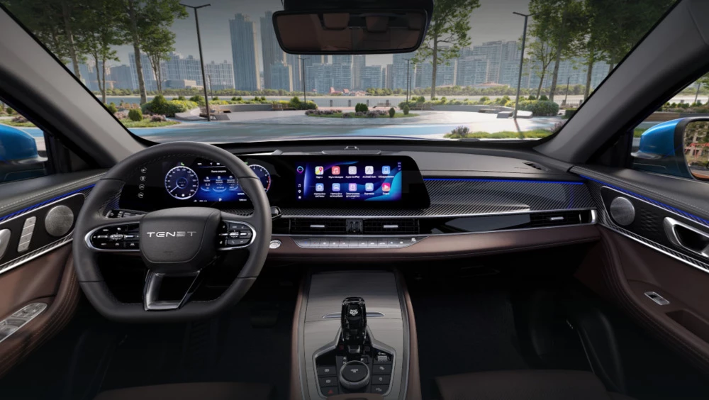 Tenet T7 с полным приводом комплектации салон интерьер