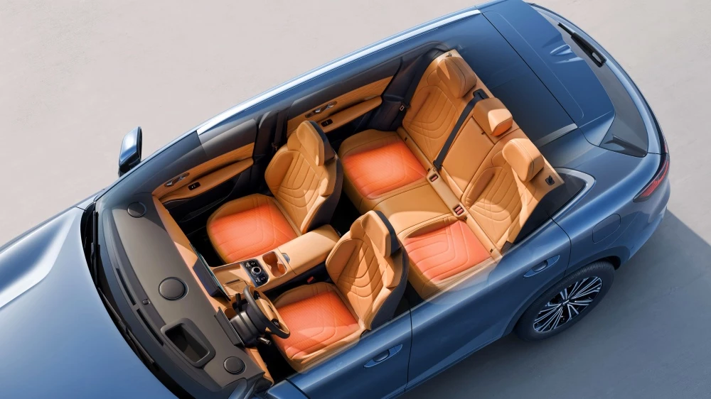 geely galaxy starship 7 ex5 em-i обновленный кроссовер интерьер