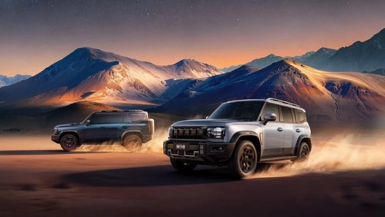 jetour traveler t2 2026 модельного года спереди сбоку