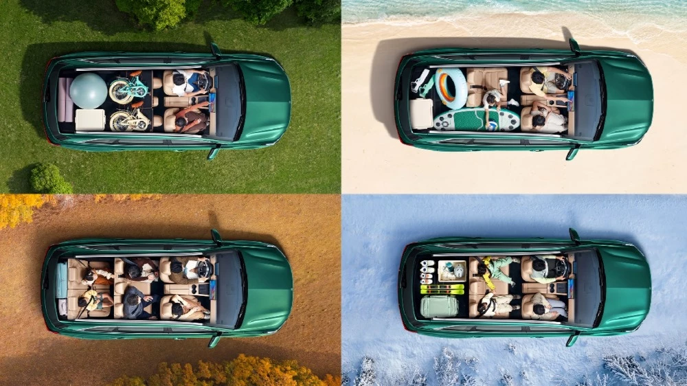 обновленный dongfeng landian e5 plus рестайлинг 2025 компоновка салона