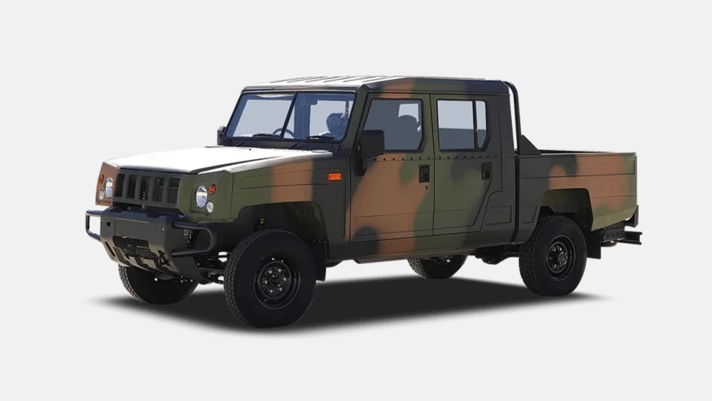 BAW Warrior Pickup 4x4 сбоку спереди