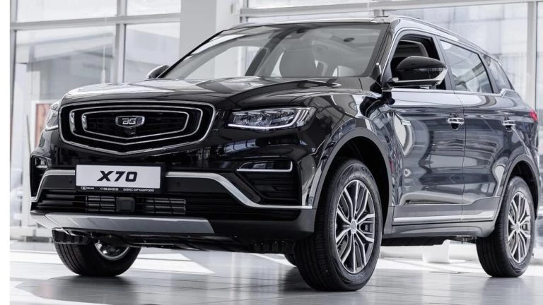 belgee x70 дорестайлинговый сбоку спереди у дилера бизнес кар