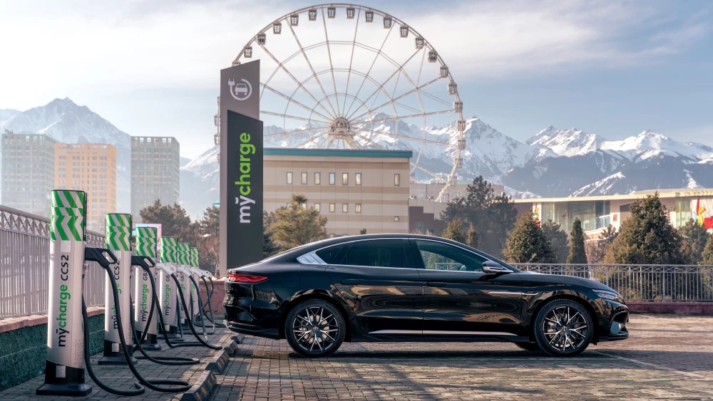 BYD HAN MyCharge в Казахстане Астана Моторс