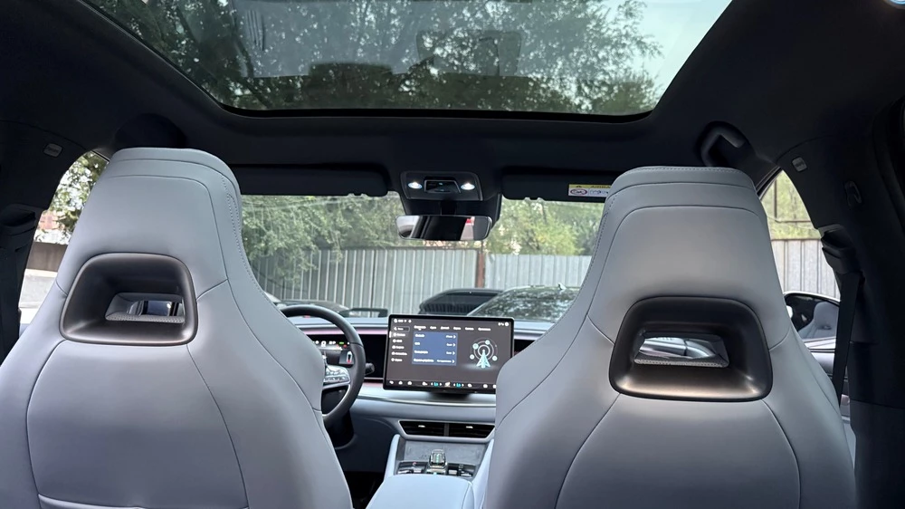 BYD Sealion 7 казахстан тест салон интерьер панорамная крыша