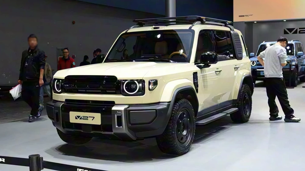 Chery iCaur V27 приготовились продавать в Китае