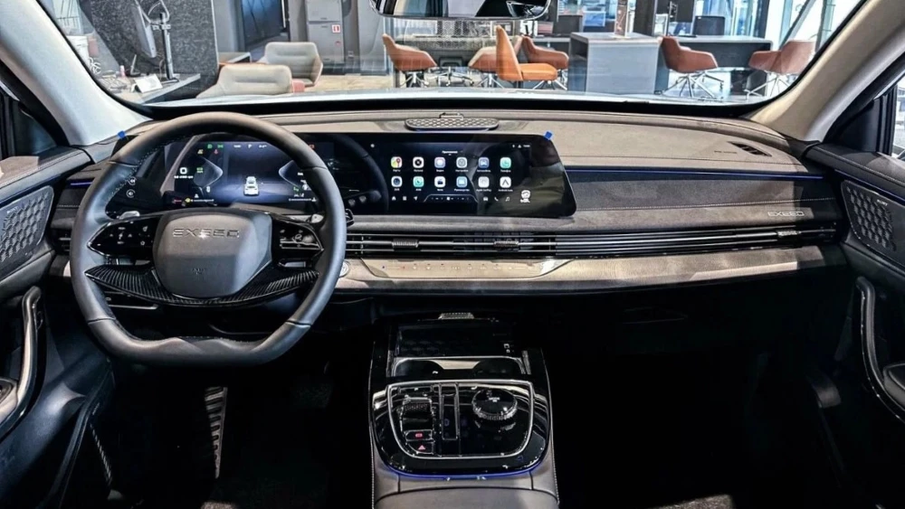 Exeed LX салон интерьер аксель архангельск