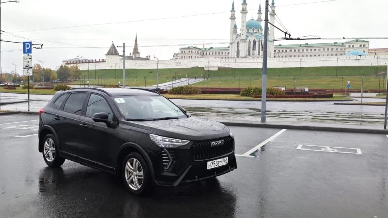 Haval Jolion личный опыт трубин сбоку спереди в казани
