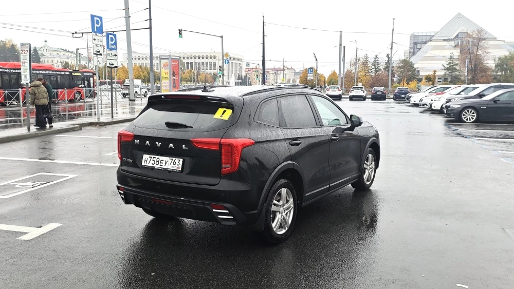 Haval Jolion личный опыт трубин сбоку сзади в казани