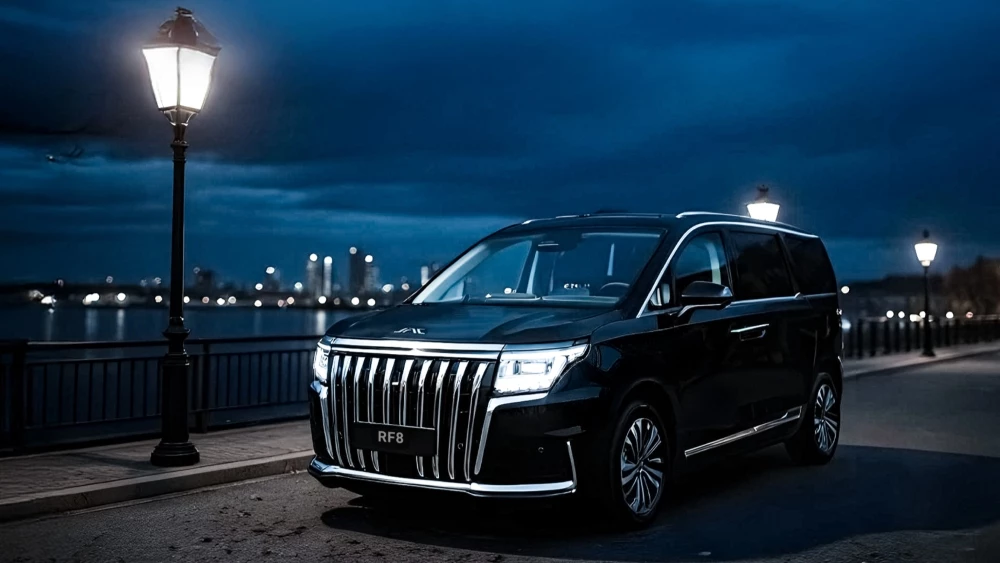 JAC RF8 сбоку спереди предзаказы в России