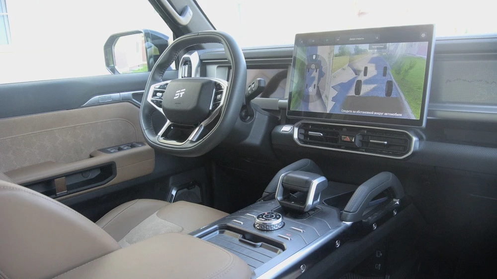 Jetour t2 тест салон интерьер