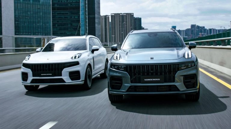 кроссовер nordcross 001 на базе lynk co 09 спереди в россии