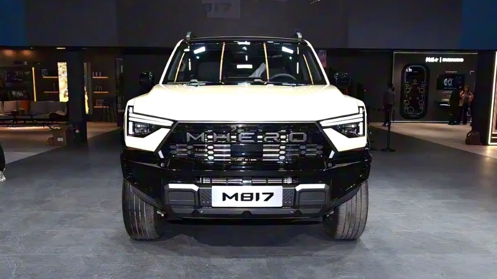 M-Hero M817 новая версия спереди автосалон Гуанчжоу