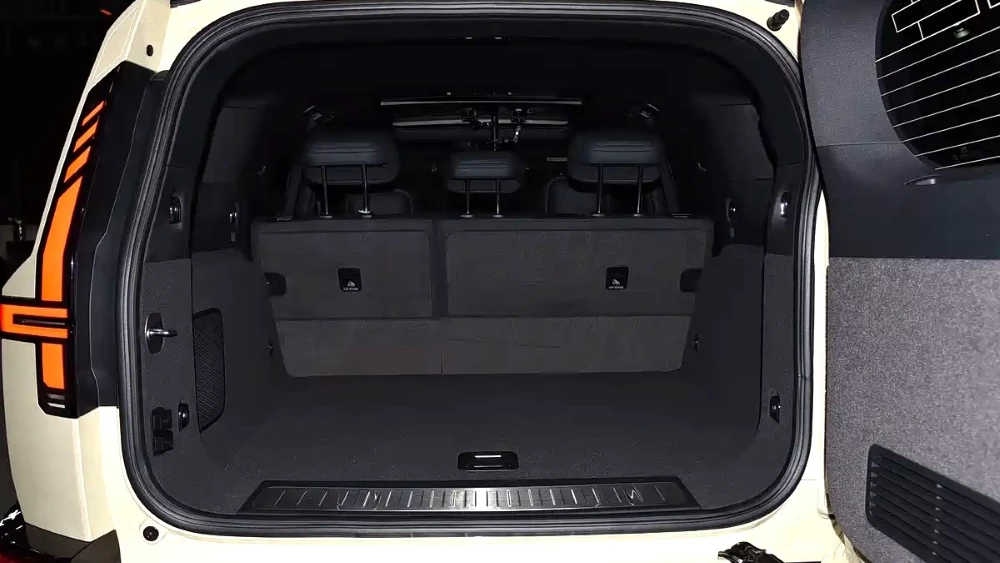 M-Hero M817 новая версия салон интерьер автосалон Гуанчжоу багажник