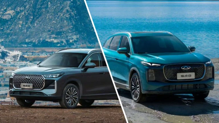 Новый кроссовер Chery Tiggo 8 представили в Китае в двух вариантах экстерьера leopard edition tiger edition