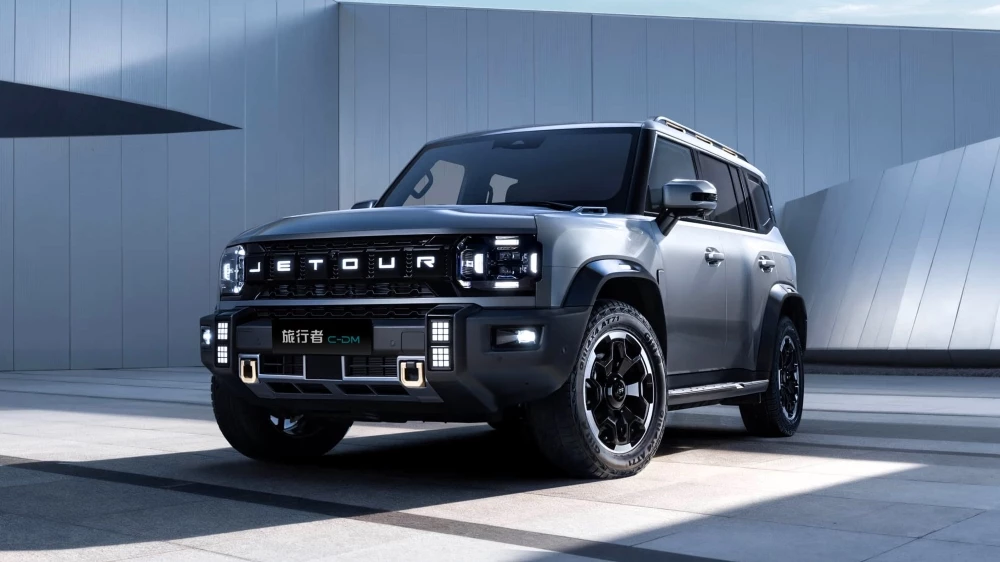 jetour traveler t2 c-dm 2026 модельного года спереди сбоку