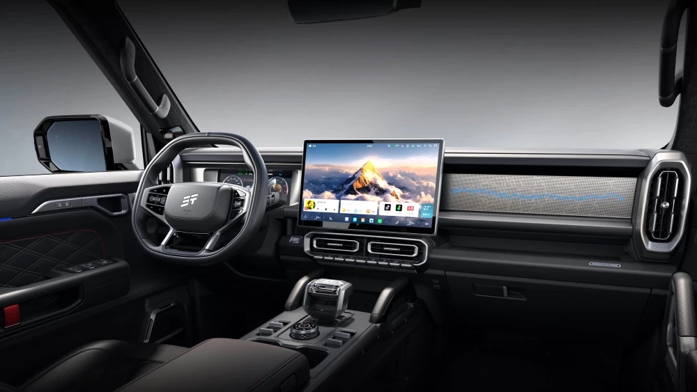 jetour traveler t2 2026 модельного года интерьер