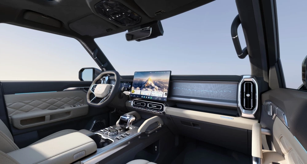 jetour traveler t2 c-dm 2026 модельного года интерьер