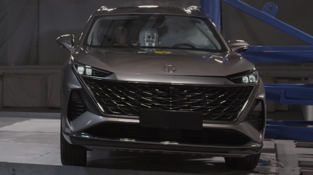 Китайский прототип «Москвич М90» разбили по стандарту Euro NCAP краш-тест