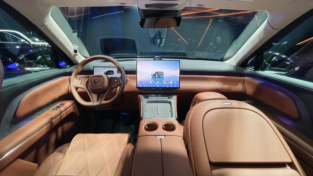 Voyah Taishan в России премьера салон интерьер