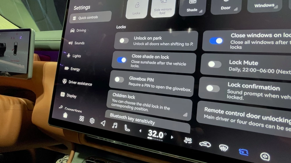 Voyah Taishan в России премьера салон интерьер медиасистема мультимедиа