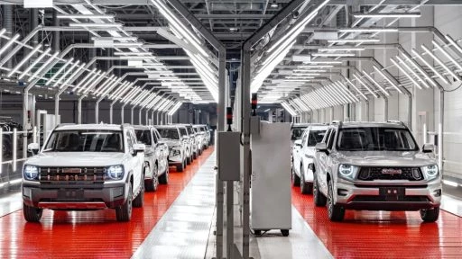 завод haval конвейер световой тоннель спереди в тульской области great wall