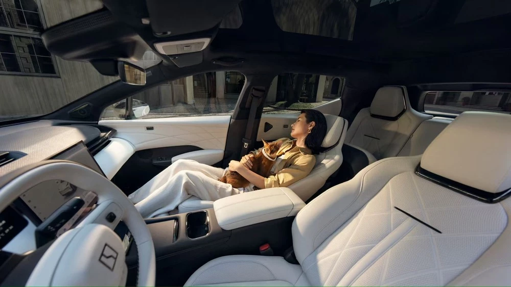 Zeekr X 2026 модельного года салон интерьер