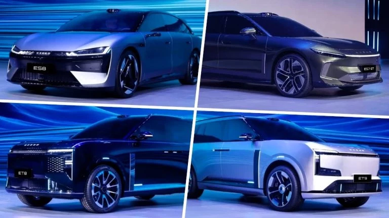 4 новых автомобиля на exeed brand night презентация в Китае