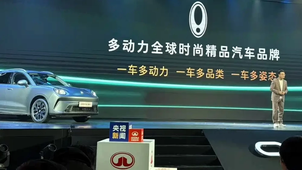 ora 5 электрический кроссовер сбоку спереди старт продаж