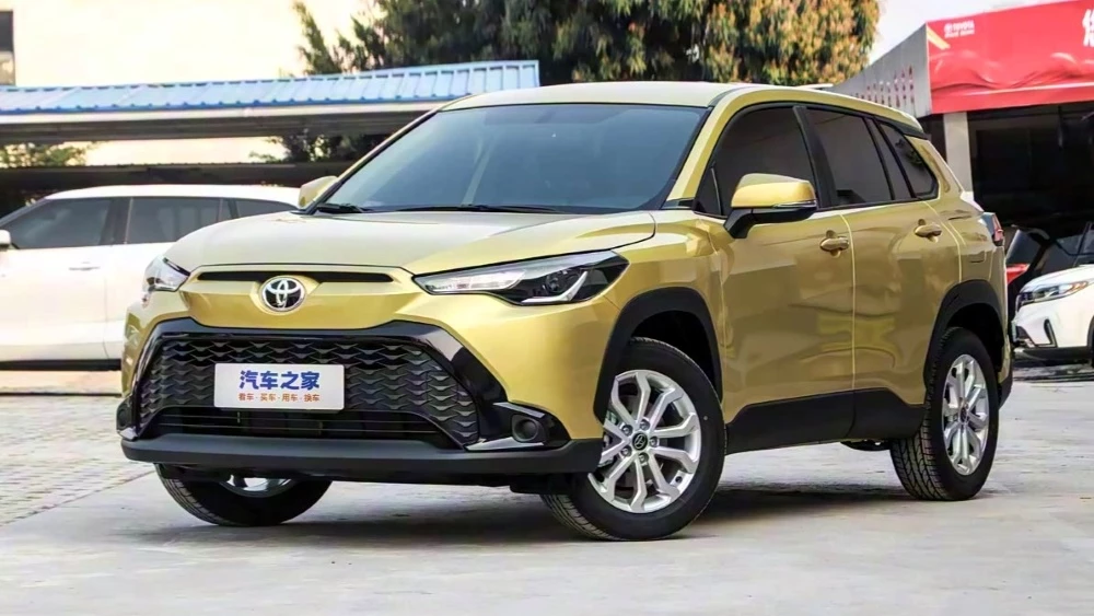 toyota frontlander в китае кроссовер сбоку спереди