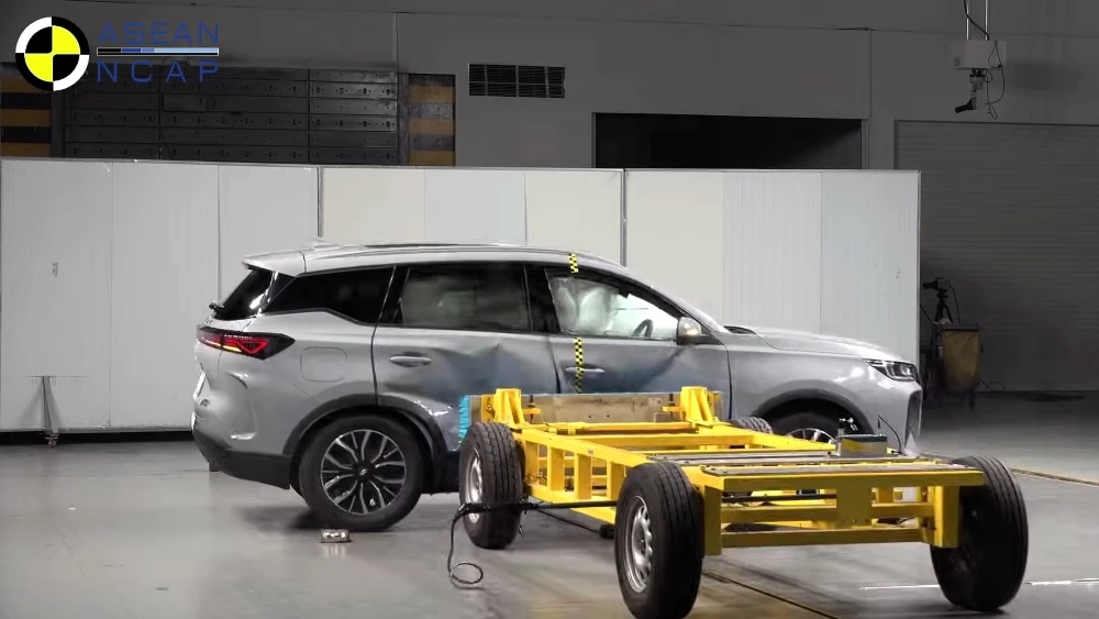 chery tiggo 7 сбоку краш-тест asean ncap