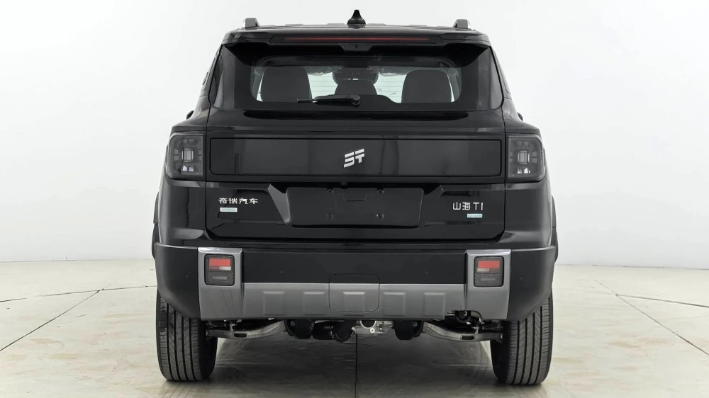 обновленный jetour shanhai t1 сзади гибрид