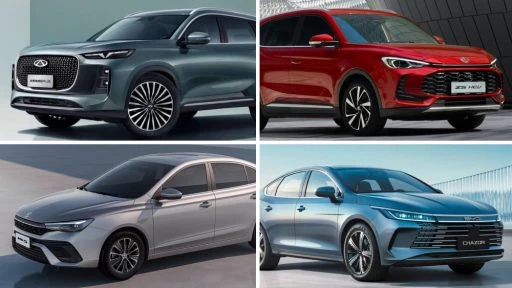 Стали известны 4 новых автомобиля для Казахстана chery tiggo 8 mg zs mg 5 byd chazor