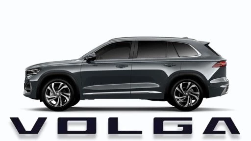 volga k50 кроссовер сбоку логотип бренда