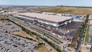 завод Astana Motors Manufacturing Kazakhstan AMMKZ сверху