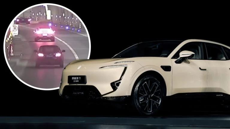 Кроссовер Avatr 11 почти довез пьяного водителя до дома с помощью автопилота